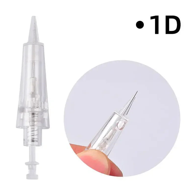 10PCS Derma Pen Bayonet Cartridge Replacement Needles Tattoo Eyebrow Lip Needles For MYM M7 N2 A1 A6 Nano Permanent Makeup Tools - Sun Studio