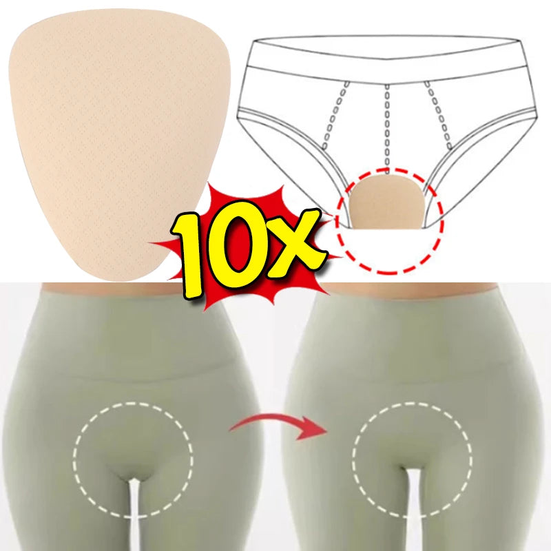 Women Panties Insert Private Concealer Protector Pads Reusable Nursing Adhesive Swimsuit Pad for Women Invisible Underwear Cover - Sun Studio