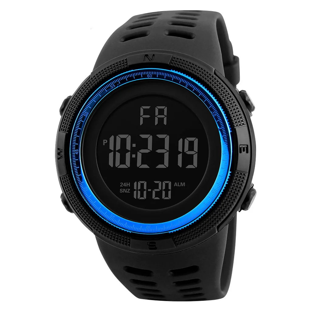 Herren Sport Uhren Luxus Digitale Uhr Stoppuhr Leuchtende Datum Woche Multifunktion Fitness Elektronische Armbanduhr Reloj Hombre