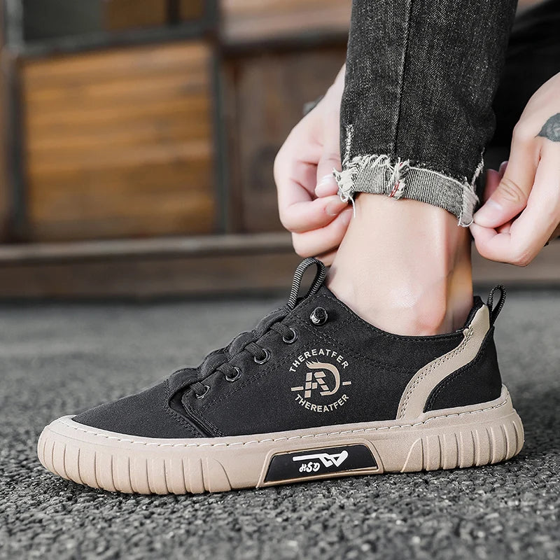 neue Stoffschuhe Herren Schuhe Herren Freizeit Schuhe atmungsaktive Eis-Seide Stoffschuhe Herren Sneakers sportliche Schuhe für Männer