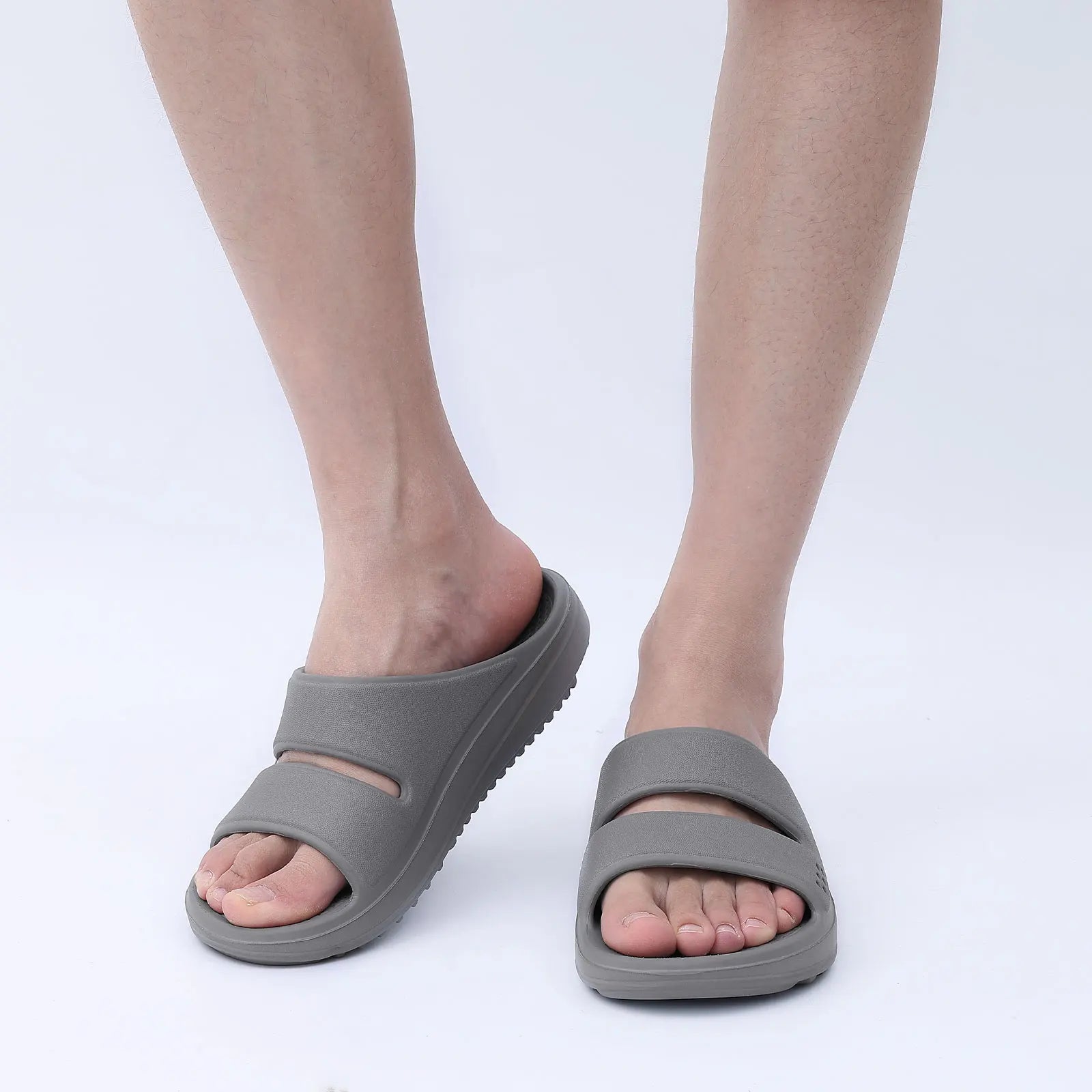VESANBE Men Recovery Slides Women Arch Support Slides Summer Beach Sandals Light Orthotic Men Sandals Outdoor Breathable Sandals - Sun Studio