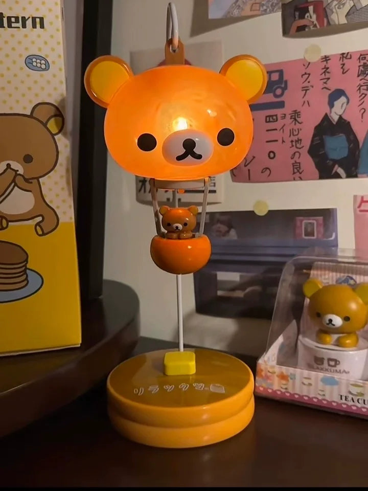 Rilakkuma Balloon Light Cute Sanx Forest Decorative Balloon Lamp Cartoon Night Light Relaxing Bear Theme Creative Home Decor - Sun Studio