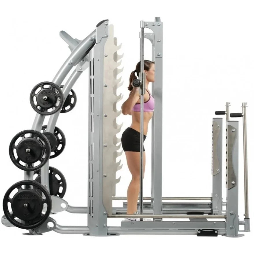 Commercial Gym Equipment Multi Functional Plate Loaded Squat Power Rack Dual Action Smith Machine - Sun Studio