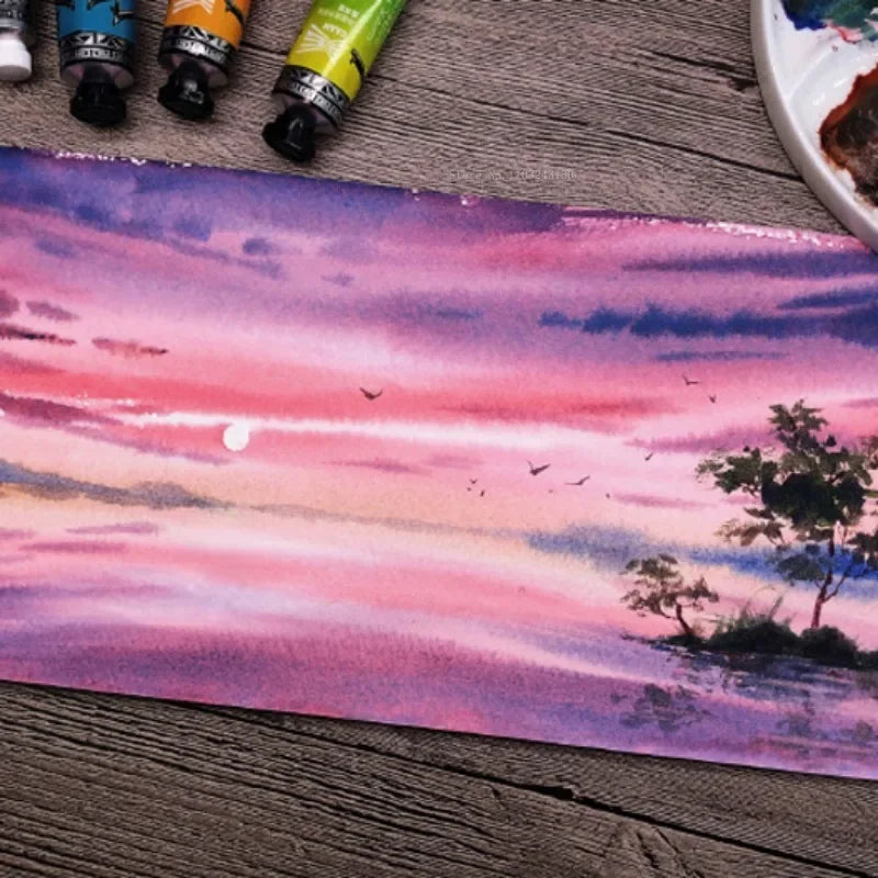 10/12 Color Layered Color 2/3mL Wet Separate Watercolor Pigment Artist Level Art Transparent Painting/Chinese Painting Creation - Sun Studio