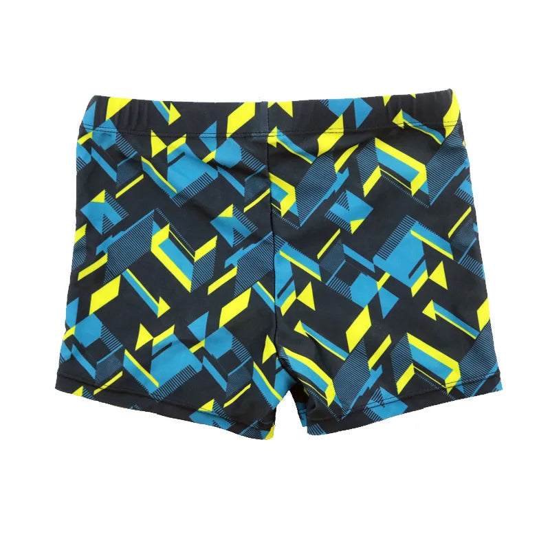 Kid Children Boys Print Stretch Beach Swimsuit Swimwear Pants Shorts Briefs Summer Swim Beach Quick-dry Trunks Maillot De Bain - Sun Studio