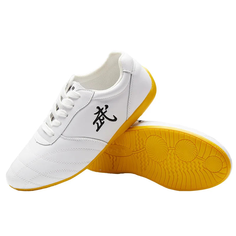 XIHAHA Unisex Breathable ElasticTaekwondo Shoes Sport Shoes for Taekwondo Boxing Kung Fu TaiChi Wrestling for Beginners Couples - Sun Studio