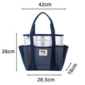 New Gym Bag Handheld Beach Bag Large Capacity Travel Swimsuit Storage Bag Portable Tote Swimming Mesh Vacation Storage Bag - Sun Studio