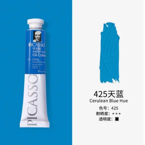 50/170ML Ölfarbenpigment für Anfänger und Studenten, die sich auf bildende Kunst konzentrieren, lichtechtes, feines Pigment