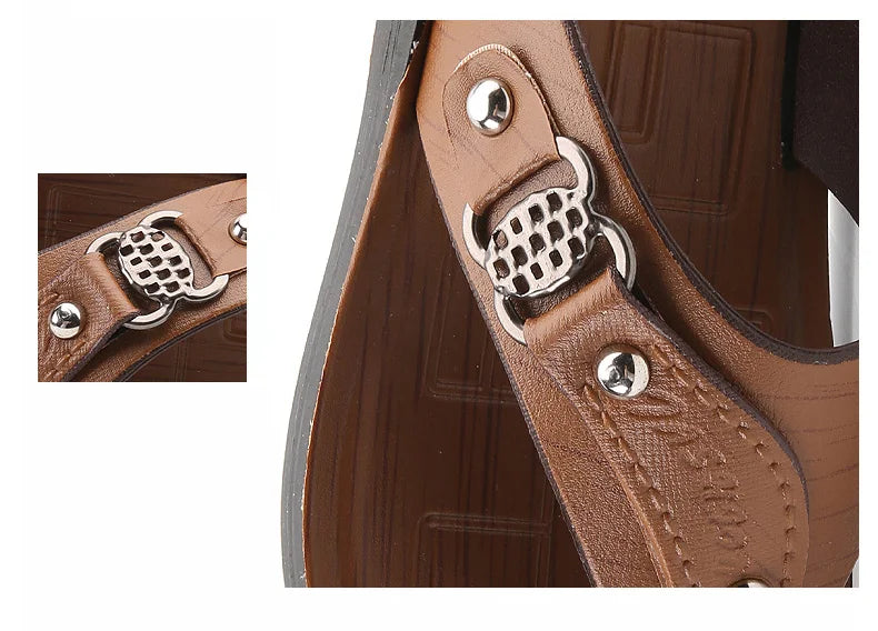 Flip Flops Men Summer Slippers For Men Comfortable Outdoor Beach Shoes Male - Sun Studio