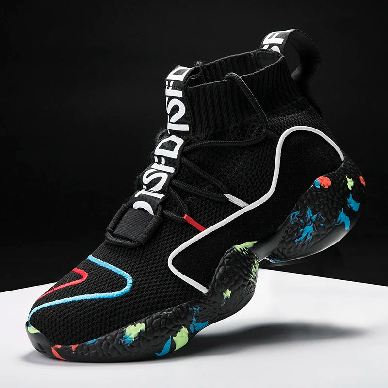 Casual Boot Shoes Men Camo Socks Sneakers Boots Shoes for Male Sneakers Breathable Jogging Trainer Socks Boots - Sun Studio