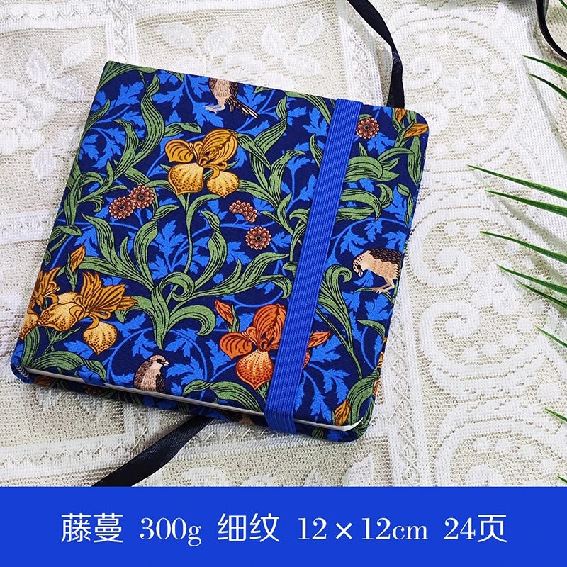 POTENTATE 100% Cotton Watercolor Book Square Sketchbook 300g Art Drawing Sketch Pad potentate бумага акварели - Sun Studio