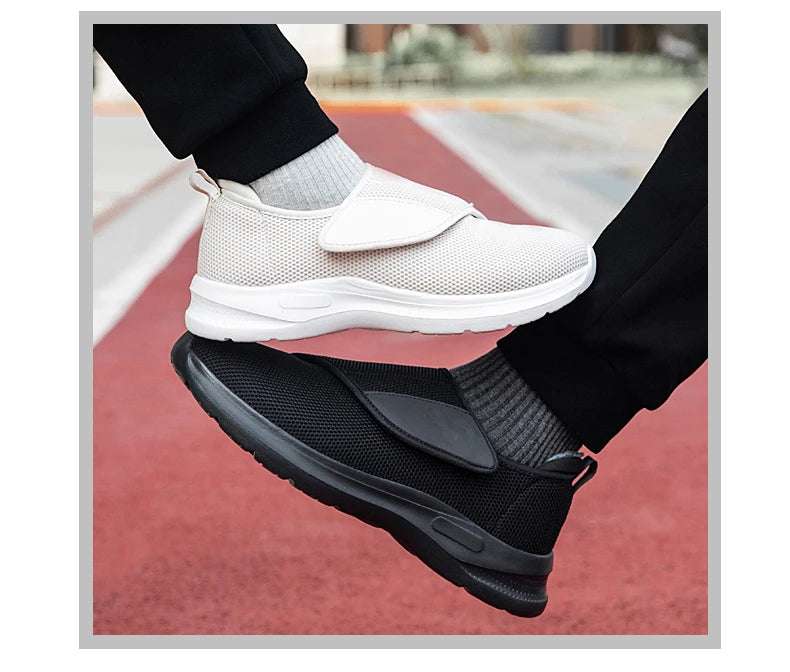 Winter Damen Orthopädie Breite Füße Geschwollene Gehen Freizeit Schuhe Daumen Eversion Anpassung Weich Bequem Diabetiker Herren Schuhe