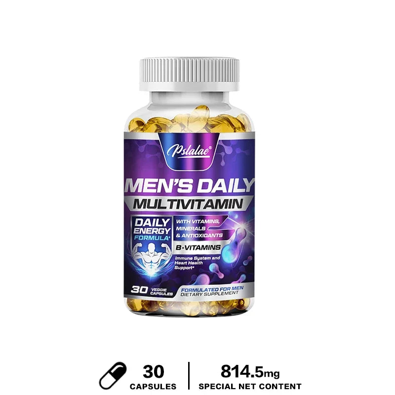 Men's Multivitamin Supplement - Enhance Immunity, Boost Energy and Endurance, Promote Overall Health - Sun Studio