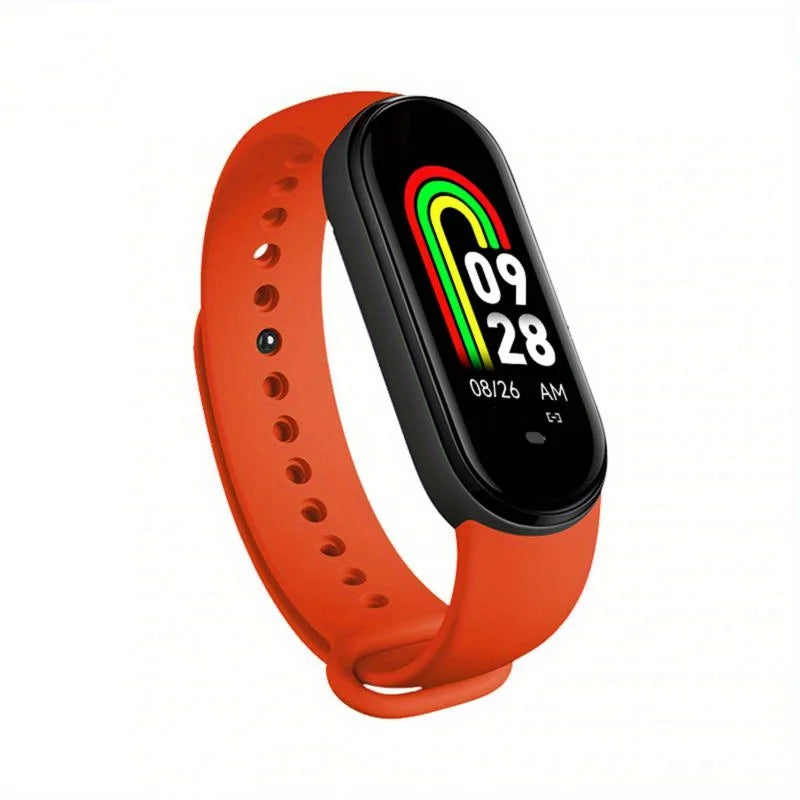 Sports Smart Watch Music Control Fitness Calorie Track Bracelet Phone Information Remind Steps Bluetooth Smart Watches M8 Band - Sun Studio