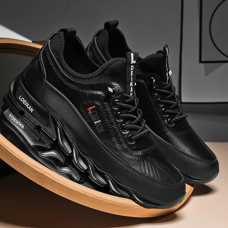 Labor Protection Men's Shoes Autumn Construction Site Work Work Anti Slip Wear-Resistant Sports Leisure Mountain Climbing - Sun Studio