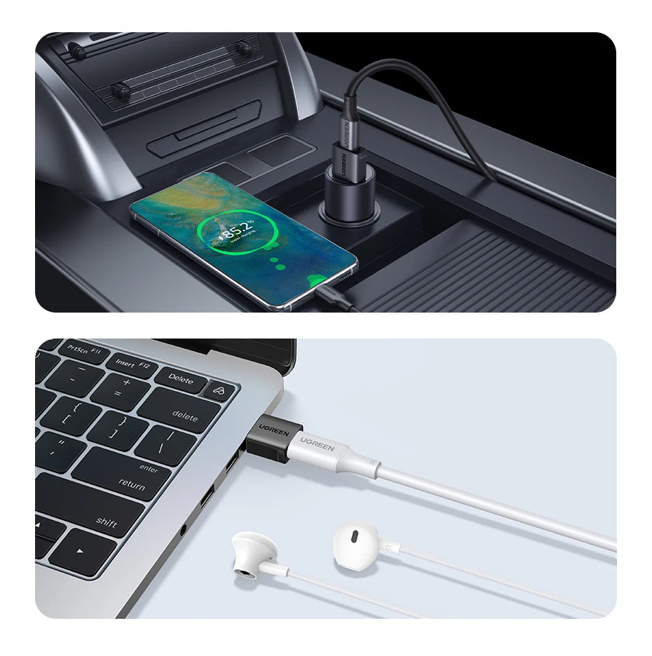 UGREEN USB 3.1 Type C OTG Adapter USB A Male to USB C Female Cable Converters For Macbook Samsung S10 Huawei USB To Type-c OTG - Sun Studio