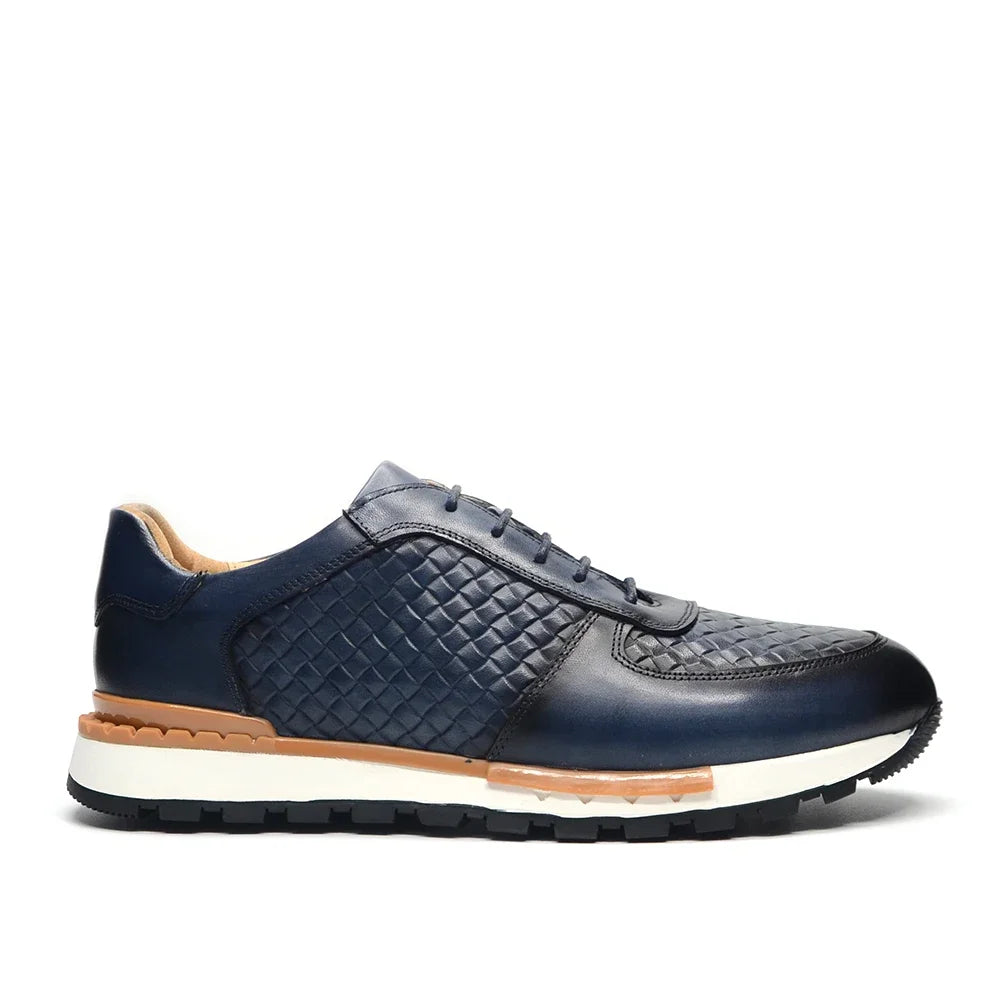 4 Farben Echtes Leder Herren Luxus Sneaker Karomuster Schnürschuhe Männer Freizeit Weiße Oxford Schuhe Angebote Frühling Herbst 2024