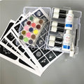 24/45 Color Powder Shimmer Glitter Kit For Temporary Tattoo Body Kids Face DIY Nail Art Decorate Phone - Sun Studio