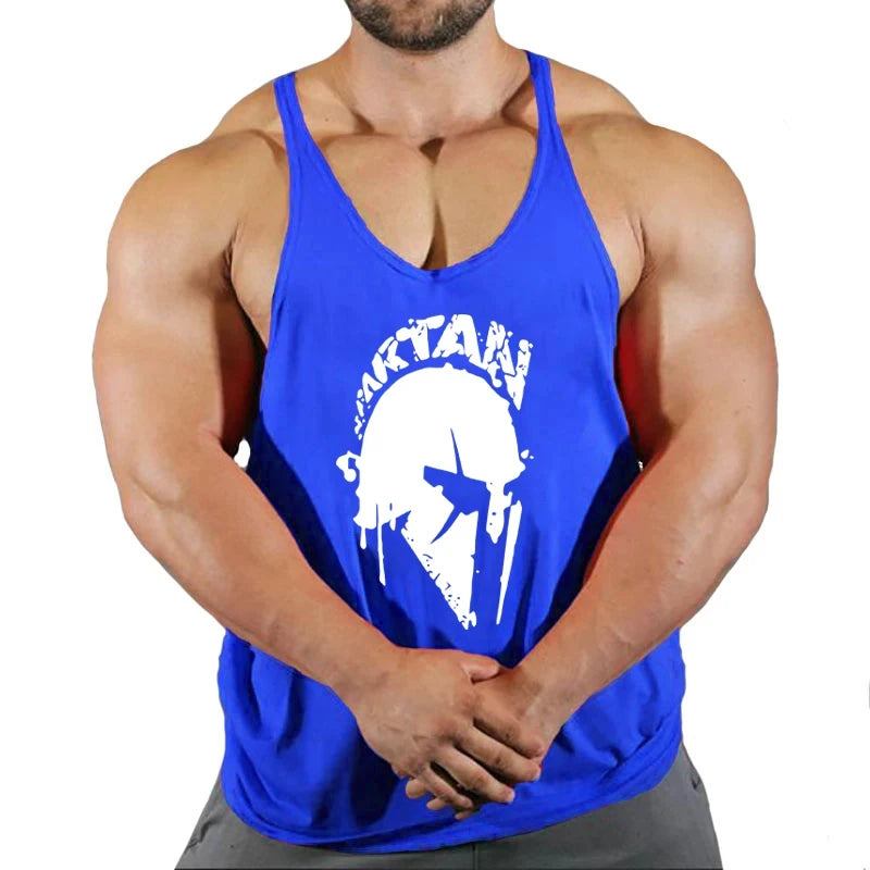 Gym Man Workout Bodybuilding Shirt Men Singlets Stringer Undershirt Vests Tank Top Vest Men's Brand Clothes Clothing Muscle Gyms - Sun Studio