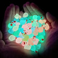 Luminous Duckling Cute Animal Ornament diy Car Ornament Bedroom Decoration Accessories Micro Landscape Ornament 100Pcs - Sun Studio
