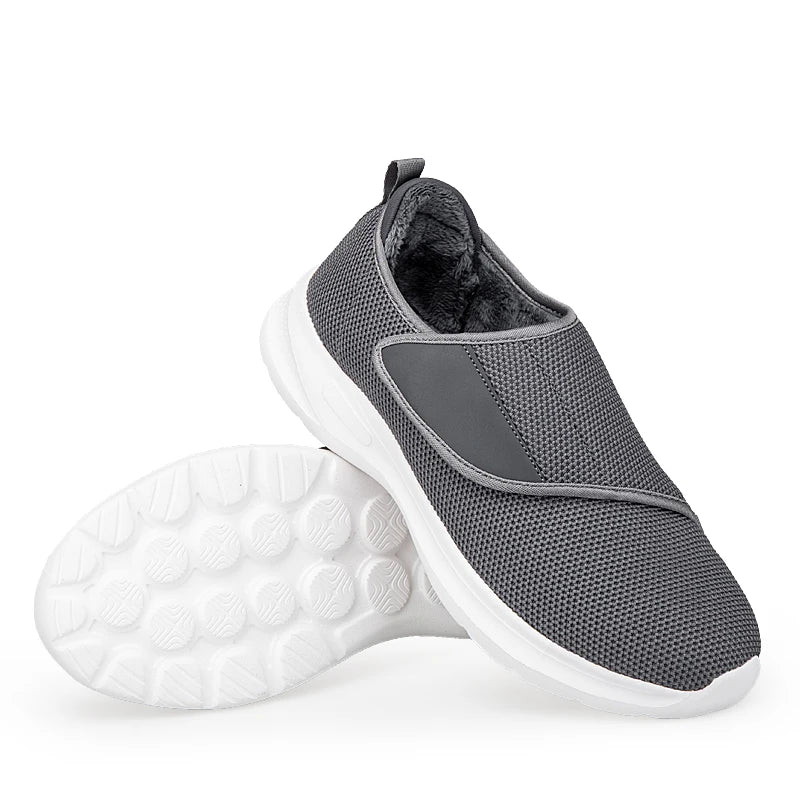 Winter Damen Orthopädie Breite Füße Geschwollene Gehen Freizeit Schuhe Daumen Eversion Anpassung Weich Bequem Diabetiker Herren Schuhe
