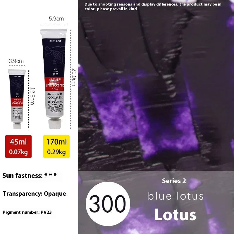 45ml Ölmalerei Transparente Tube Schnell trocknend Weiß Gold Silber Professionelle Farbmalbedarf für Künstler Studenten Anfänger