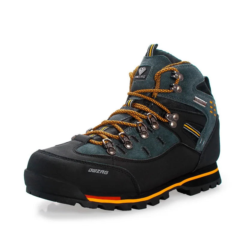 2026 High Gang Outdoor Hiking Shoes Men Winter Mountain Climbing Trekking Boots Top Quality Outdoor Fashion Casual Snow Boots - Sun Studio