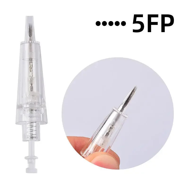 10PCS Derma Pen Bayonet Cartridge Replacement Needles Tattoo Eyebrow Lip Needles For MYM M7 N2 A1 A6 Nano Permanent Makeup Tools - Sun Studio
