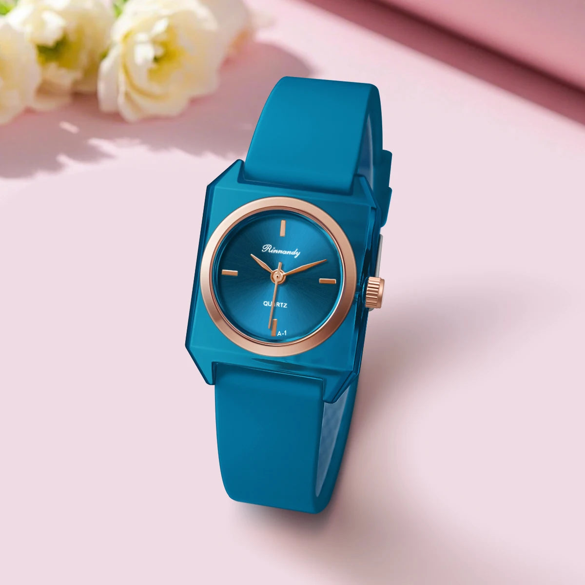 Simple Women‘s Watch Silicone Strap Watches Women Quartz Clock Ladies Wristwatch Christmas Festival Gift Valentine's Day - Sun Studio