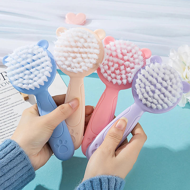 2 Pcs/Set Cute Kids Baby Small Hair Brush And Comb Set For Newborns & Toddlers Baby Brush Soft Bristles Baby Hair Care Gift - Sun Studio