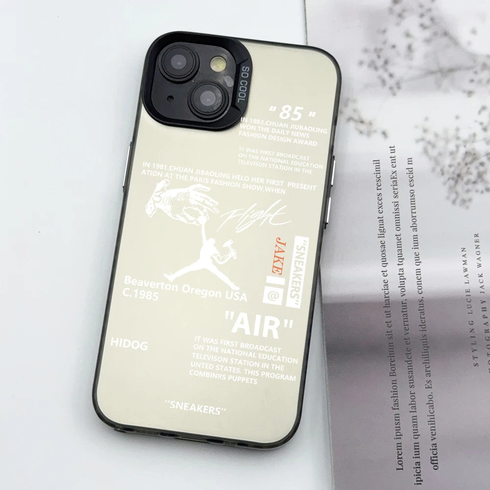 Tide ARI 85 Street sneakers White Phone Case For iPhone 11 12 13 14 15 Pro Max16 Plus Shockproof Hard Back Cover Fundas Capa off - Sun Studio