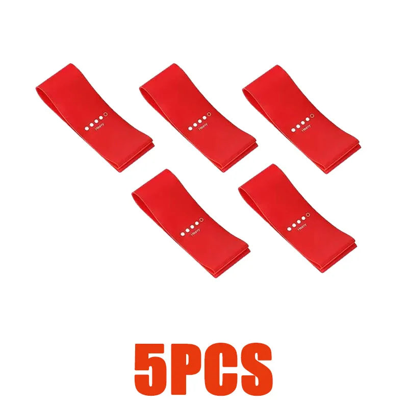 5/4/3/2/1PCS Fitnessgeräte, Gummiwiderstandsband, Yoga Fitnessstudio, Elastisches Gummi Stärke, Pilates, Frauen Gewichtheben Übung
