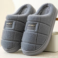Winter New Couple Slippers Men Fashion Thick Sole Indoor shoes Warm Non-Slip Home Flat Shoes Platform Male Cotton Slipper Homme - Sun Studio