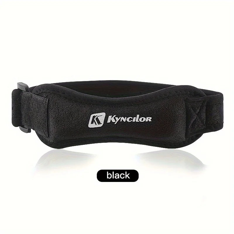 1 Piece Knee Patellar Tendon Knee Support Strape Brace Adjustable Shock Absorption Compression Knee Pad Sleeve for Basketball - Sun Studio