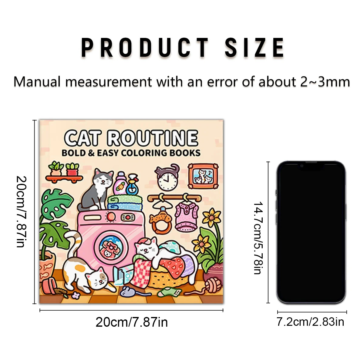Adult Coloring Book Unique Cat-Themed Picture Book for Relaxation Upgraded Paper for Comfortable Coloring Perfect Gift Friend - Sun Studio