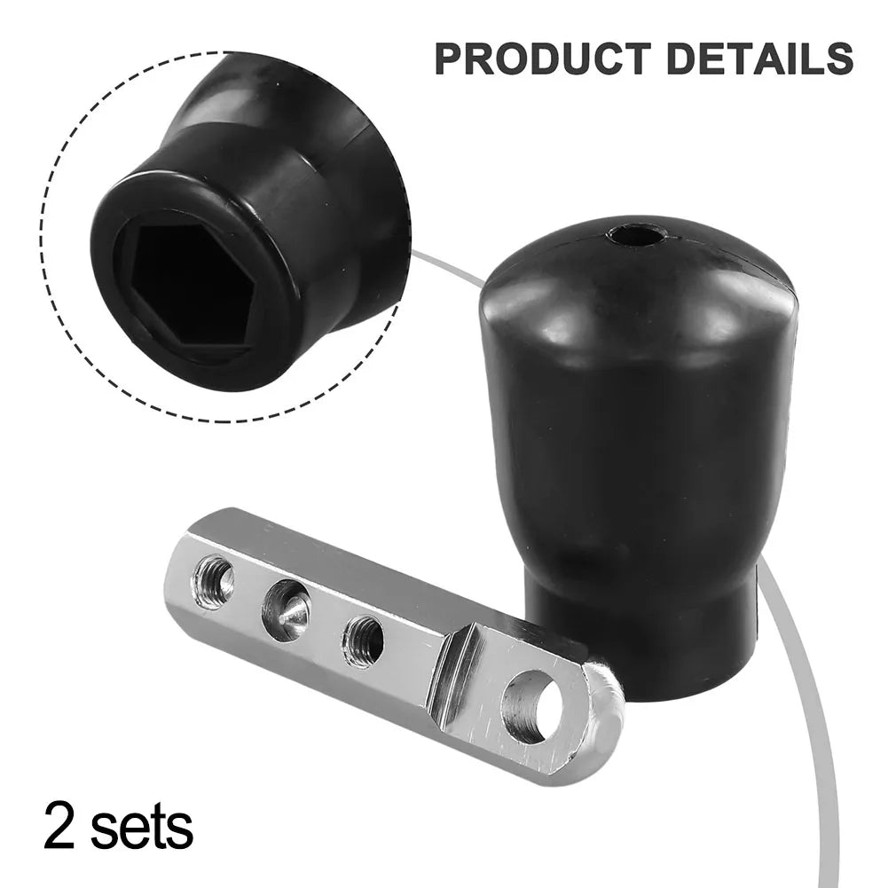 Für Fitnessgeräte Kabel Fitness Kabelanschluss Fitness Seilzug Maschinenverbinder Fitness 250g Set Lebensdauer verlängern Gute Widerstandsfähigkeit