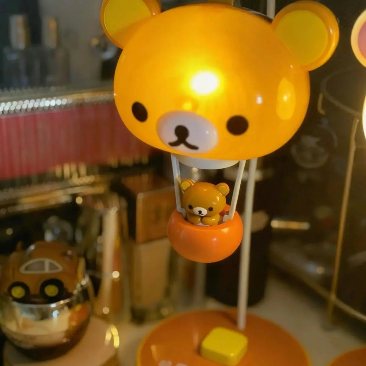 Rilakkuma Balloon Light Cute Sanx Forest Decorative Balloon Lamp Cartoon Night Light Relaxing Bear Theme Creative Home Decor - Sun Studio