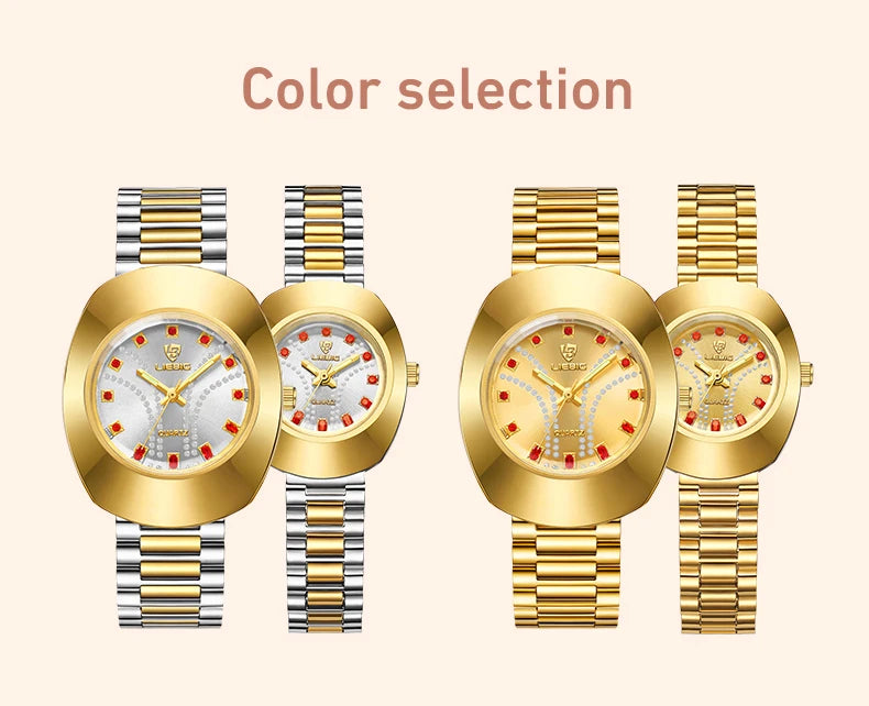 Fashion Brand Men's watches Women's Quartz watch Female Waterproof Luxury Wristwatch Relogio Feminino Casual Male Clock L1021 - Sun Studio