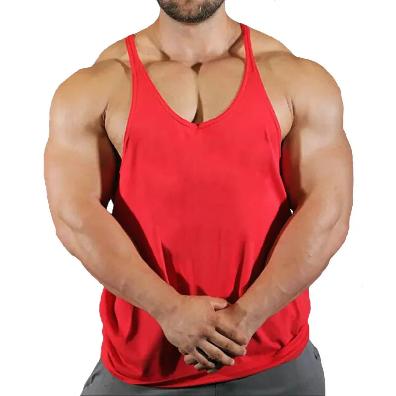 Gym Man Workout Bodybuilding Shirt Men Singlets Stringer Undershirt Vests Tank Top Vest Men's Brand Clothes Clothing Muscle Gyms - Sun Studio