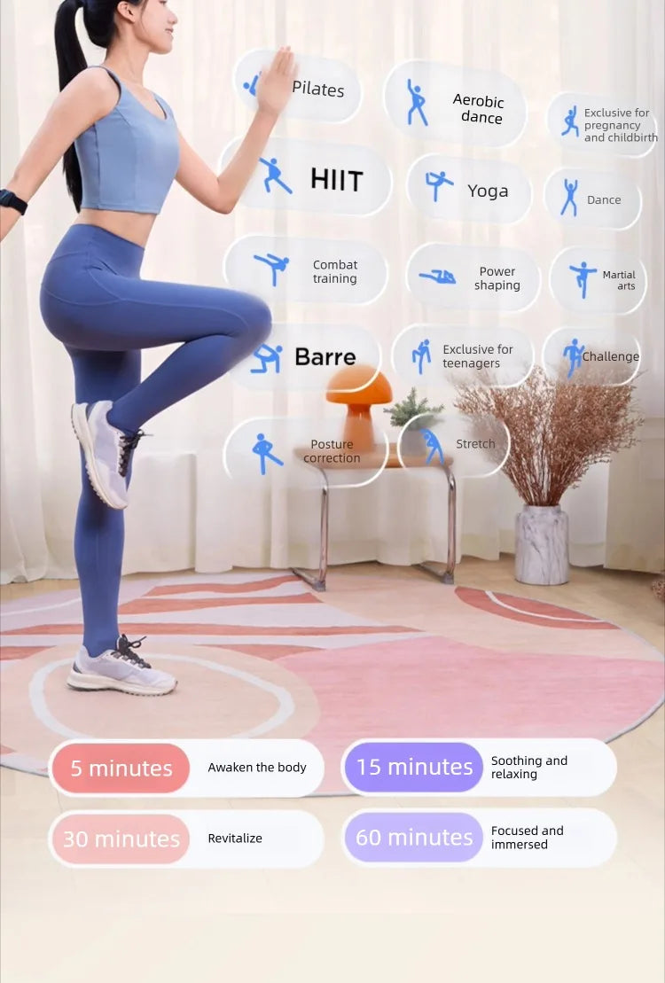 Fitness Magic Box AI, Intelligent Somatosensory Exercise, TV Projection, Console Game Dance Machine Home Fitness Equipment - Sun Studio