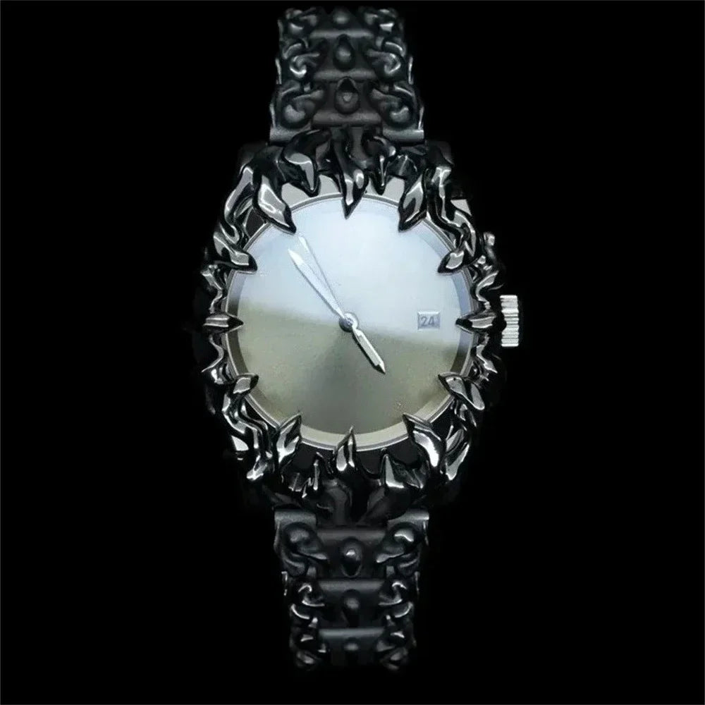fashion heterosexual claw watch alabaster style retro Y2K European American watches special shaped advanced ins niche watches - Sun Studio