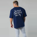 Gym Fitness Shirt Men Running Sport Loose T-shirt Short Sleeve Cotton Tee Tops Summer Male Bodybuilding Training Workout Apparel - Sun Studio