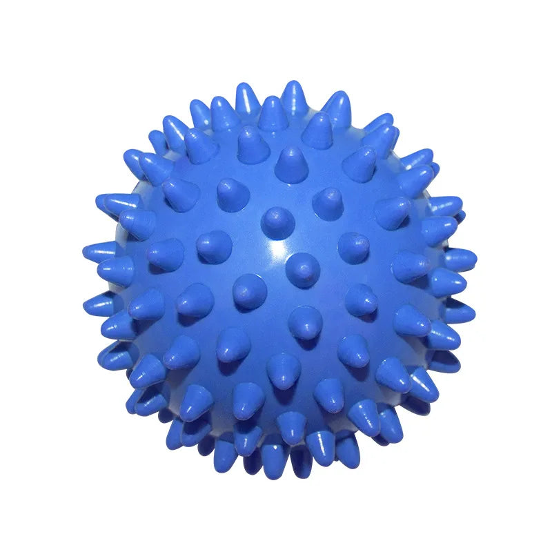 9cm PVC Spiky Massage Yoga Ball Trigger Point Sport Fitness Hand Foot Pain Stress Relief Muscle Relax Unisex Stab Massage Ball - Sun Studio