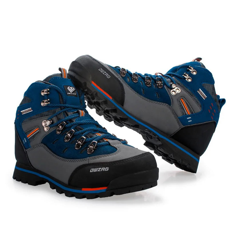 2026 High Gang Outdoor Hiking Shoes Men Winter Mountain Climbing Trekking Boots Top Quality Outdoor Fashion Casual Snow Boots - Sun Studio