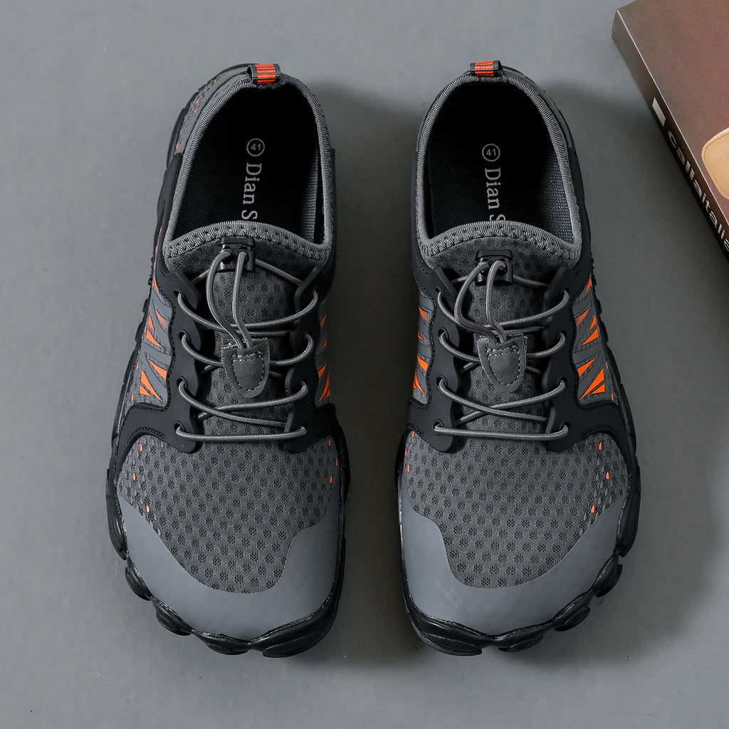 Wide Barefoot Shoes for Womens Mens Outdoor Running Zero Drop Casual Sneaker Minimalist Shoes - Sun Studio