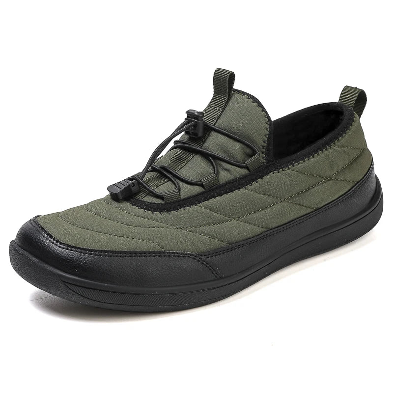 Neue Winter Warme Schnee Barfuß Freizeit Schuhe Wasserdicht Rutschfest Damen Herren Wanderschuhe Outdoor Warme Fell Arbeit Knöchel Schuhe Große Größe