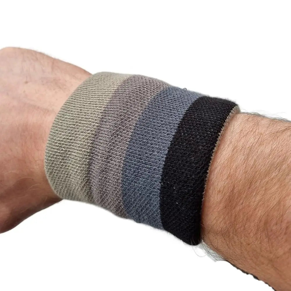 Sweatband Tennis Badminton Wrist Protector Stretch Elastic Wrist Brace Yoga Bracelet Protector Wrist Sweatband Gym Wristband - Sun Studio