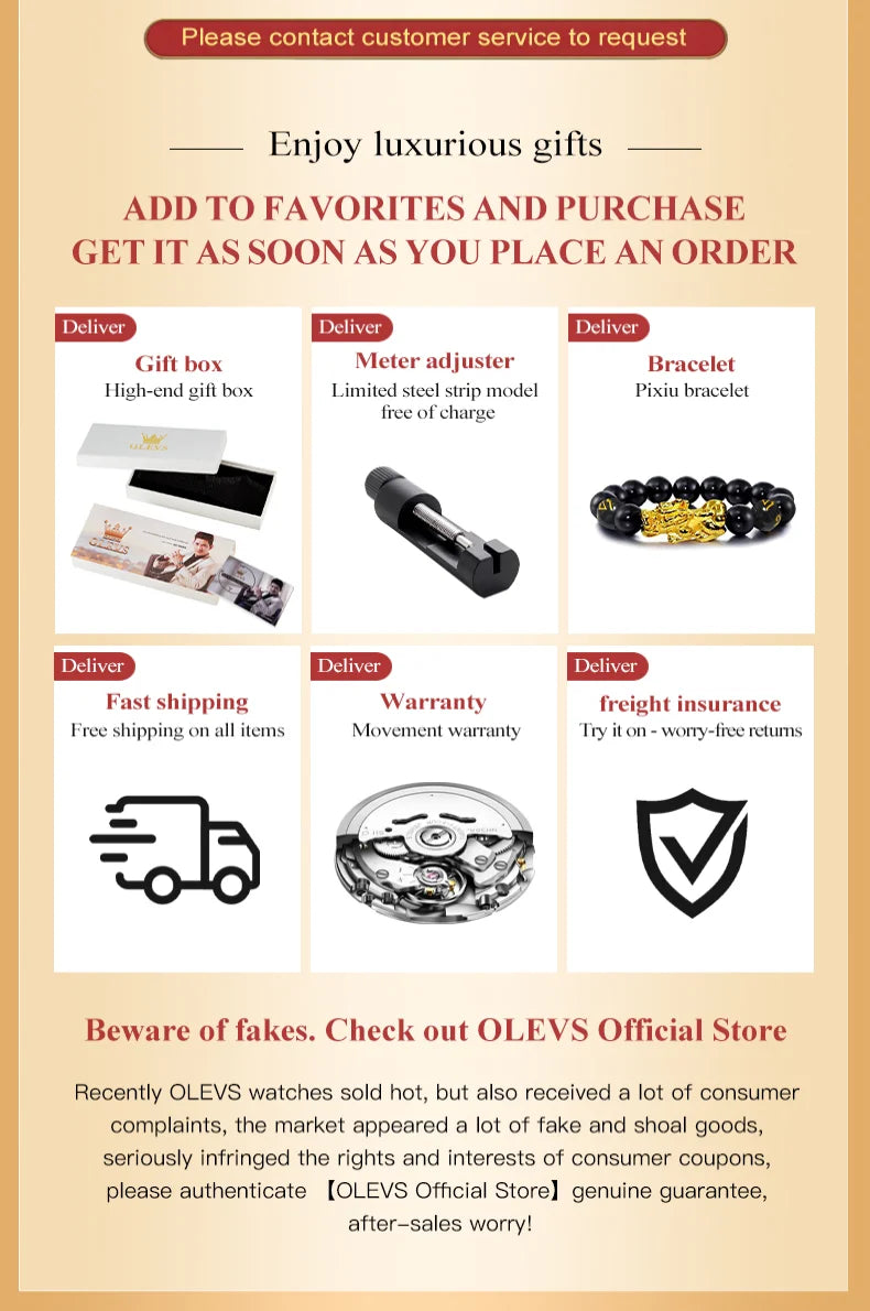 OLEVS Men's Watches Top Brand Luxury Original Quartz Wacth for Man Waterproof Tungsten Steel Case Strap Luminous Date Week Thin - Sun Studio