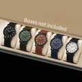 5 pieces/set of sports watches, single nylon strap, outdoor quartz watch, men's watch - Sun Studio