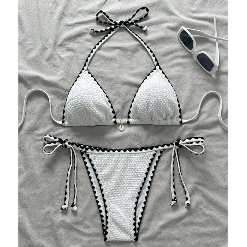 Summer Sexy Bikinis 2026 Women Swimwear Female Swimsuit For Swim Wear Bathing Suits Brazilian Bikini Set Beachwear Pool Bather - Sun Studio